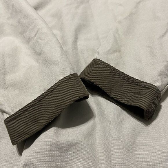 Vintage‎ Canvas Jacket Men's Large Blanket Lined Corduroy Collar Brown - Picture 8 of 8